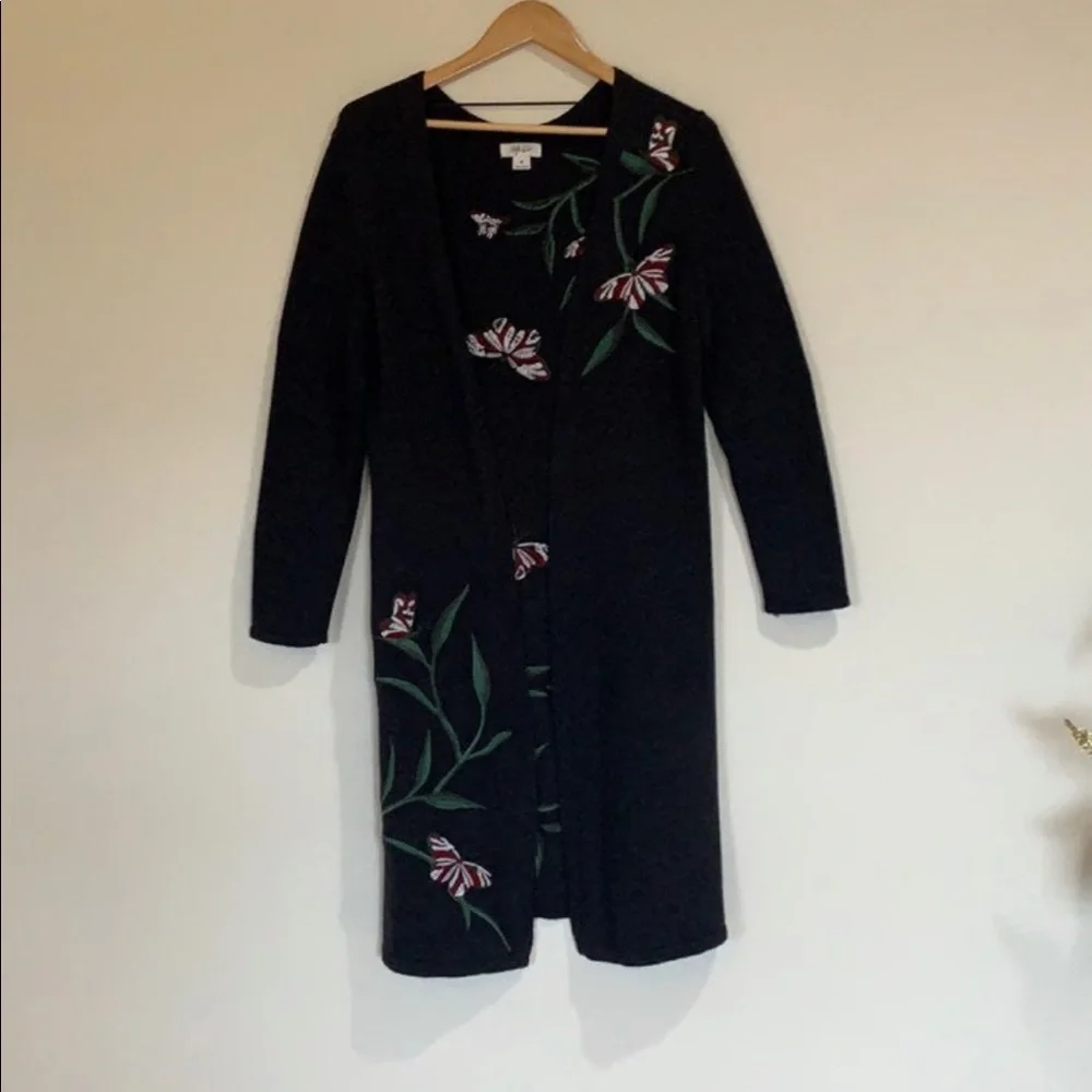 Open front sweater cardigan - Picture 2 of 4